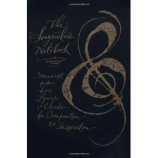 The Songwriter's Notebook: Manuscript paper for Lyrics & Chords, for Composition & Inspiration
