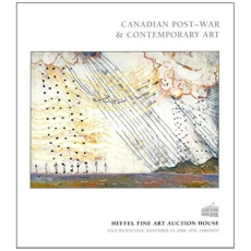 Heffel Canadian Post-War & Contemporary Art November 19th 2008 Toronto