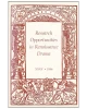 Research opportunities in renaissance drama, 1996 (XXXV)